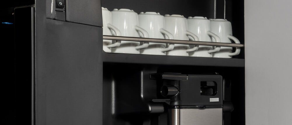Bertazzoni CM45MOD2WTB Modern Macchina da caffè da incasso cm. 60 - vetro nero