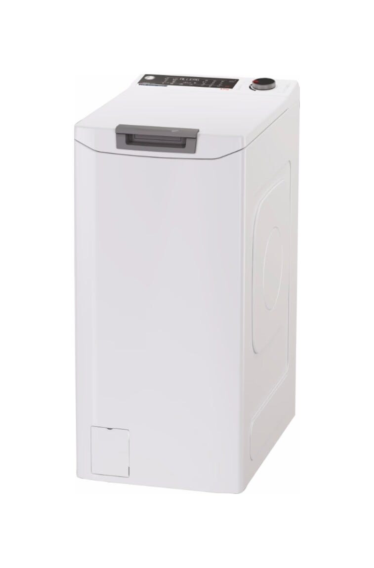Hoover THOS486TM4-S Lavatrice a carica dall'alto cm. 41 - capacità 8 kg - bianco
