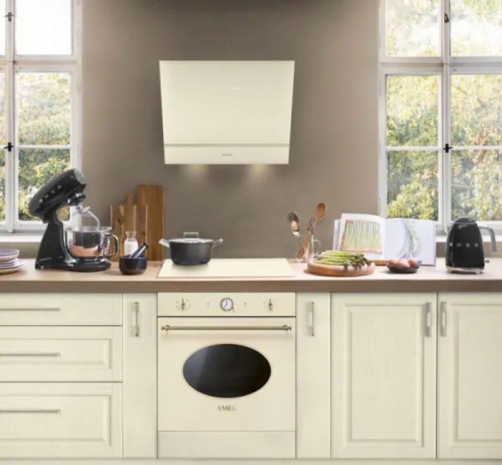 Smeg SF68C1PO Coloniale Forno elettrico cm. 60 - panna