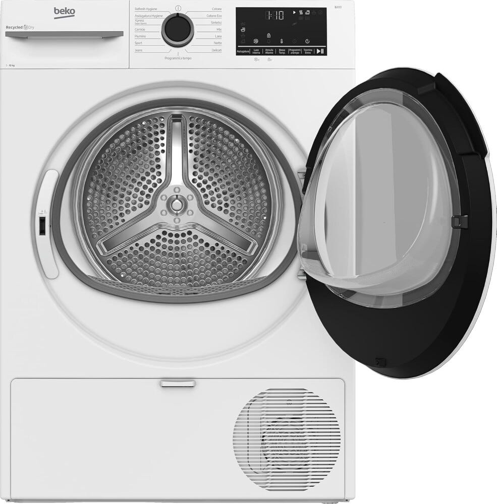 Beko BMT104EW Asciugatrice cm. 60 - capacità 10 kg - bianco