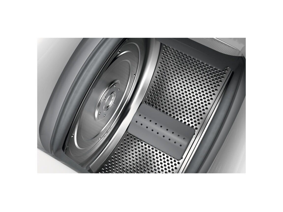 AEG LTR8C73A serie 8000 PowerCare Lavatrice a carica dall'alto 7 kg, cm. 40, con tecnologia PowerCare e ProSteam per un lavaggio delicato e efficiente, bianco
