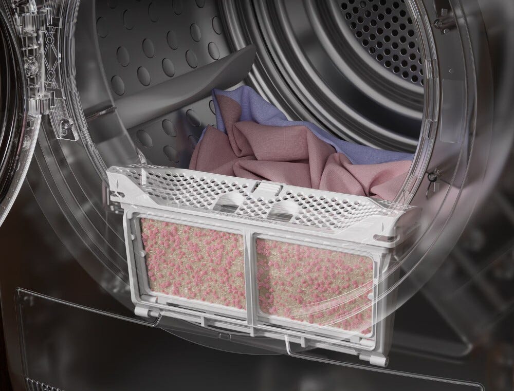 AEG TR9HH9BY serie 9000 Asciugatrice 9 kg, cm. 60, con tecnologia 3D Scan e AbsoluteCare per un'asciugatura precisa e delicata.