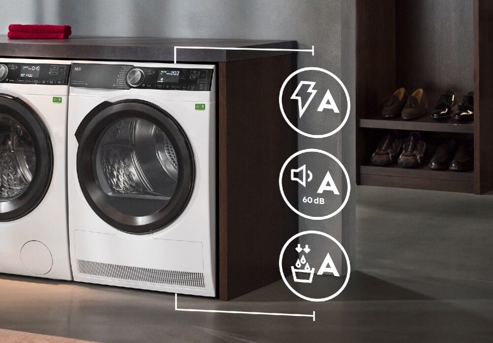 AEG TR9HH9AY serie 9000X Asciugatrice 9 kg, cm. 60, con tecnologia 3DScan e SmartDry per un'asciugatura precisa e rapida