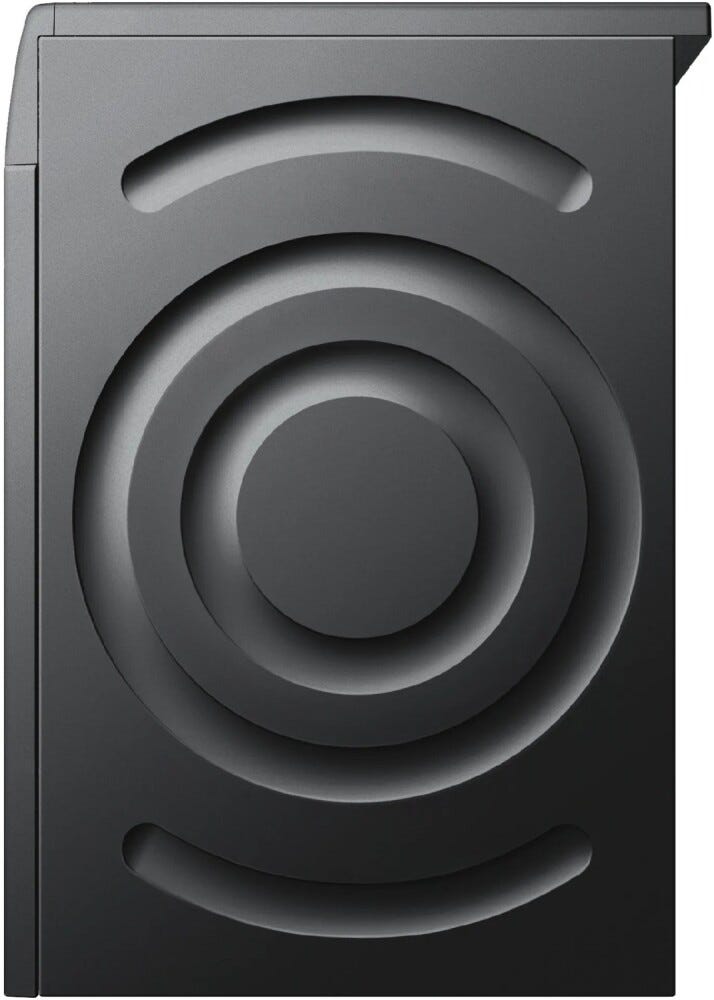 Bosch WQG243DRII Serie 6 Asciugatrice libera installazione a pompa di calore 9 kg, Home Connect, Super40, antracite