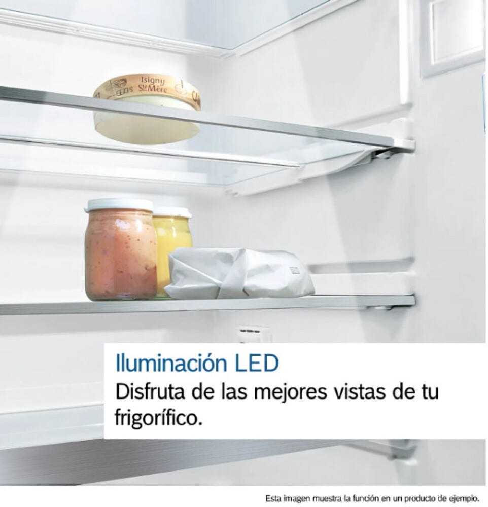 Bosch KGN39VWEB Serie 4 Frigorifero combinato con congelatore, capacità 368 L, classe E, bianco.