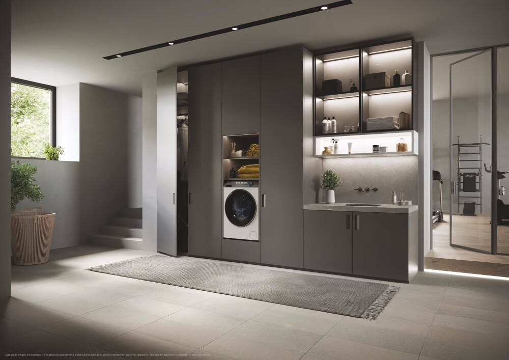 Haier HW80B14797TEUIT Serie 7 Plus Lavatrice cm. 60 - profondità 53 cm - capacità 8 kg - bianco