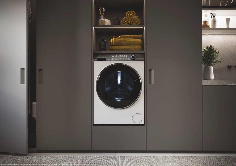 Haier HW80B14797TEUIT Serie 7 Plus Lavatrice cm. 60 - profondità 53 cm - capacità 8 kg - bianco