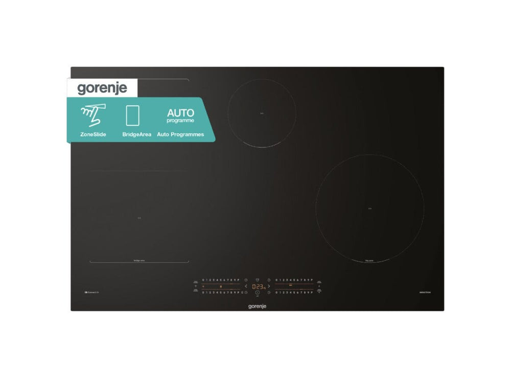 Gorenje GI8432BSCWF G600 Piano cottura a induzione cm. 80 - vetroceramica nero