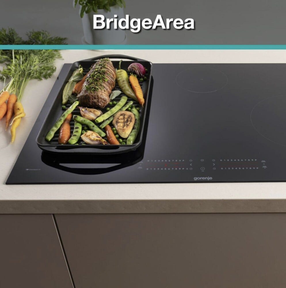 Gorenje GI8432BSCWF G600 Piano cottura a induzione cm. 80 - vetroceramica nero