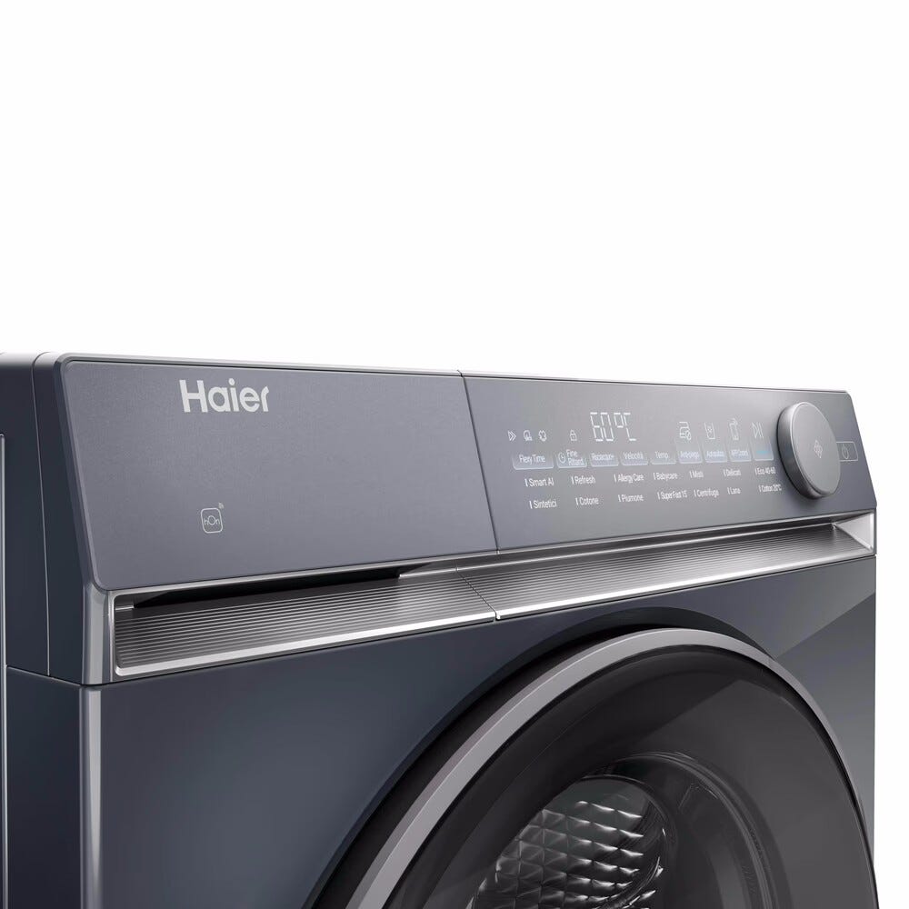 Haier HW90B14367GTUIT Serie 7 Lavatrice cm. 60 - profondità 51 cm - capacità 9 kg - antracite
