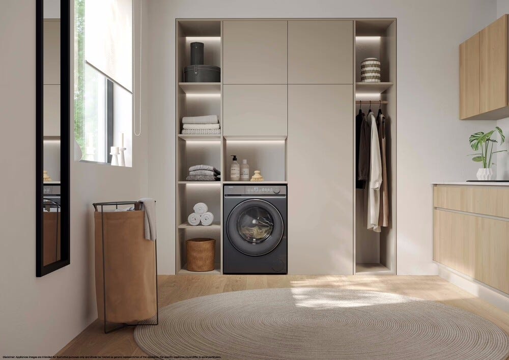 Haier HW90B14367GTUIT Serie 7 Lavatrice cm. 60 - profondità 51 cm - capacità 9 kg - antracite