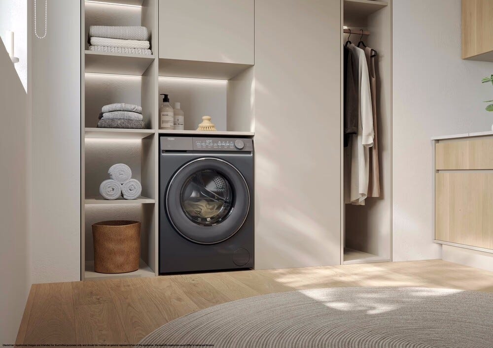 Haier HW90B14367GTUIT Serie 7 Lavatrice cm. 60 - profondità 51 cm - capacità 9 kg - antracite