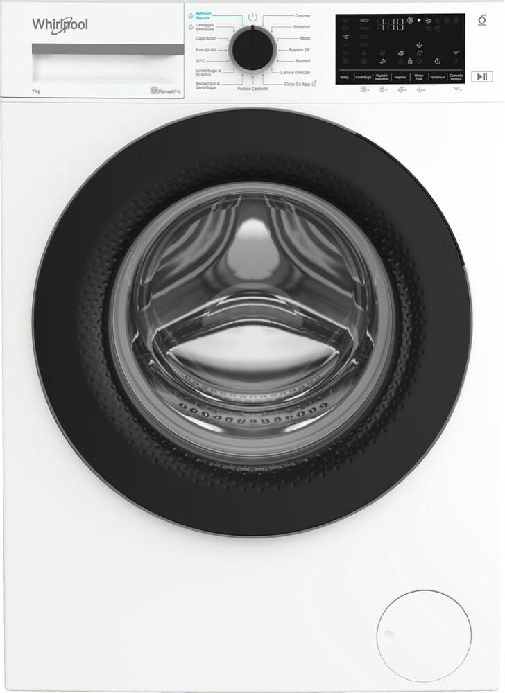 Whirlpool WAM 762WB IT Lavatrice cm. 60 - profondità 50 cm - capacità 7 kg - bianco