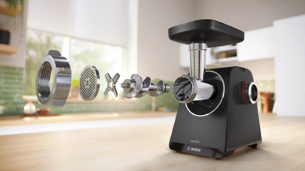 Bosch MFWS450B Serie 4 Tritacarne, 500 w, nero
