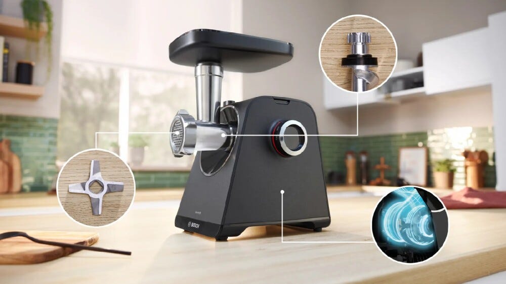 Bosch MFWS450B Serie 4 Tritacarne, 500 w, nero