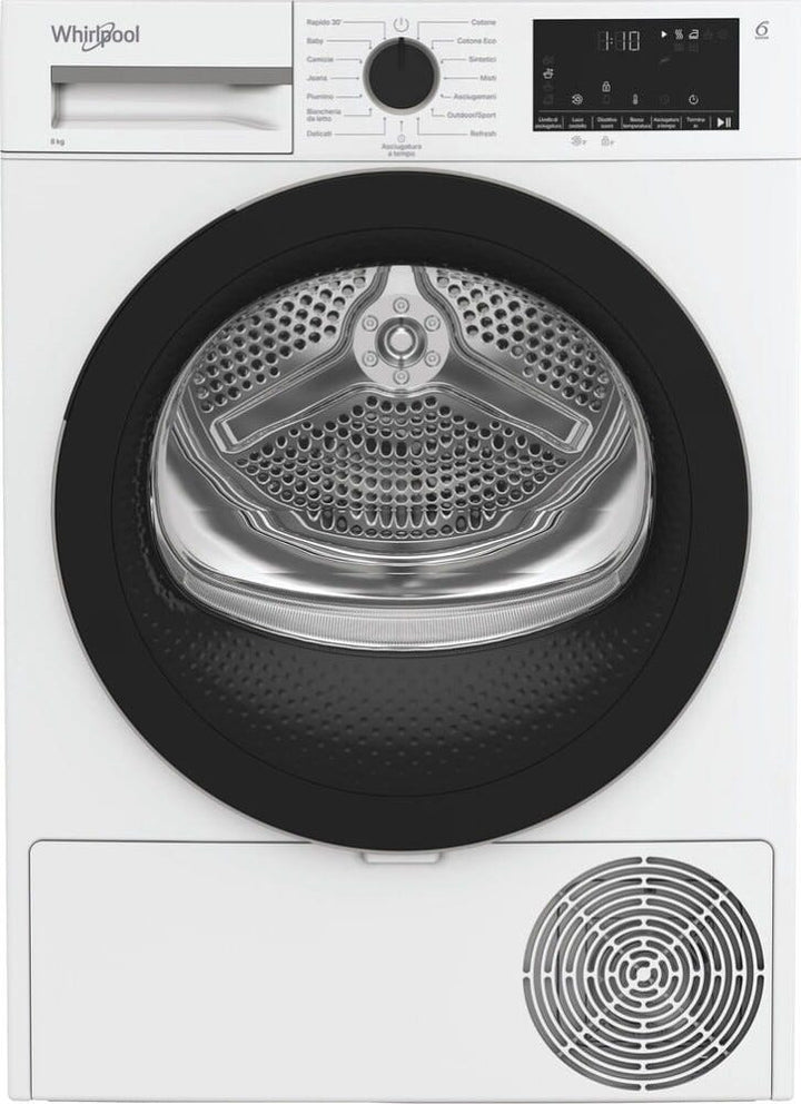 Whirlpool C WD 83M WBS IT Asciugatrice cm. 60 - capacità 8 kg - bianco