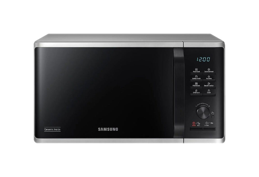 Samsung MS23K3515AS/E2 . Microonde, libera installazione, capacità 23L, potenza 800W, con funzione Quick Defrost e deodorizzazione
