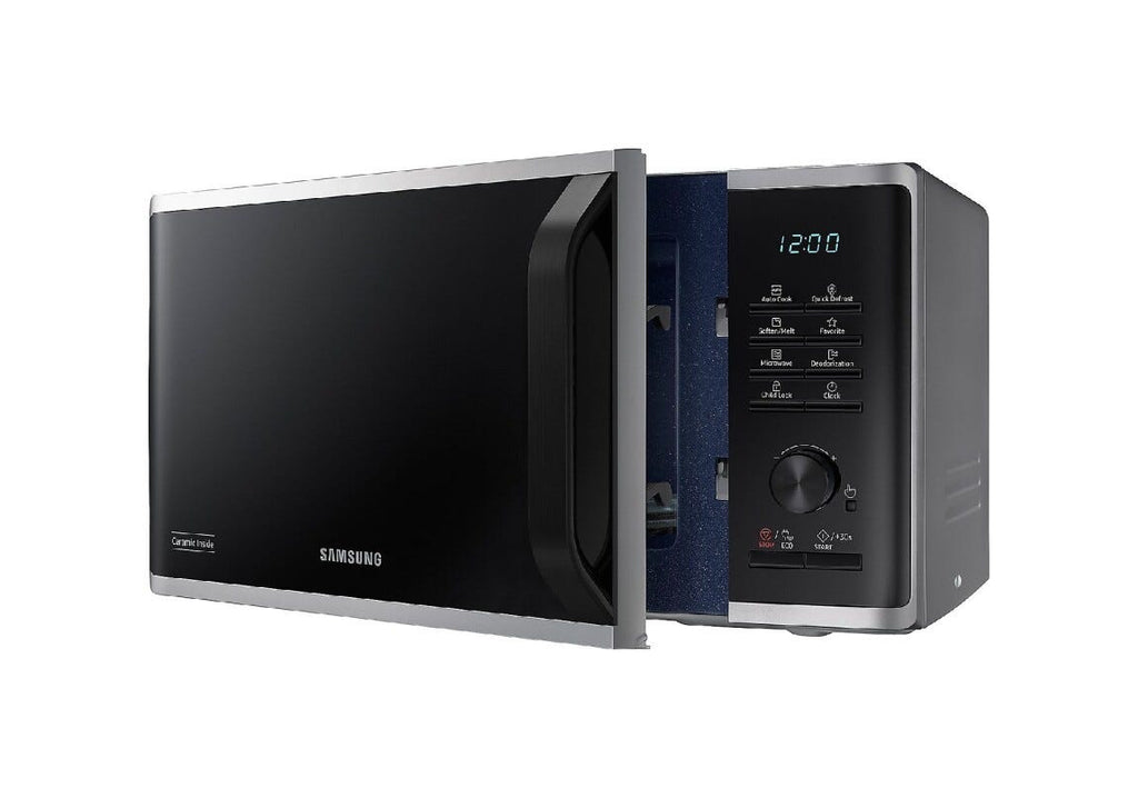 Samsung MS23K3515AS/E2 . Microonde, libera installazione, capacità 23L, potenza 800W, con funzione Quick Defrost e deodorizzazione