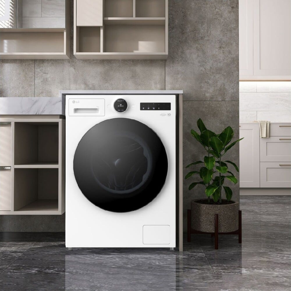 LG F4X9009TWCE Lavatrice cm. 60 - capacità 9 kg - bianco
