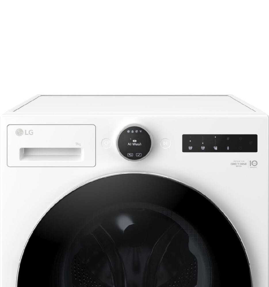 LG F4X9009TWCE Lavatrice cm. 60 - capacità 9 kg - bianco