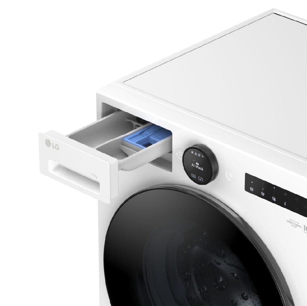 LG F4X7011TWB Serie X7 Lavatrice cm. 60 - capacità 11 kg - bianco