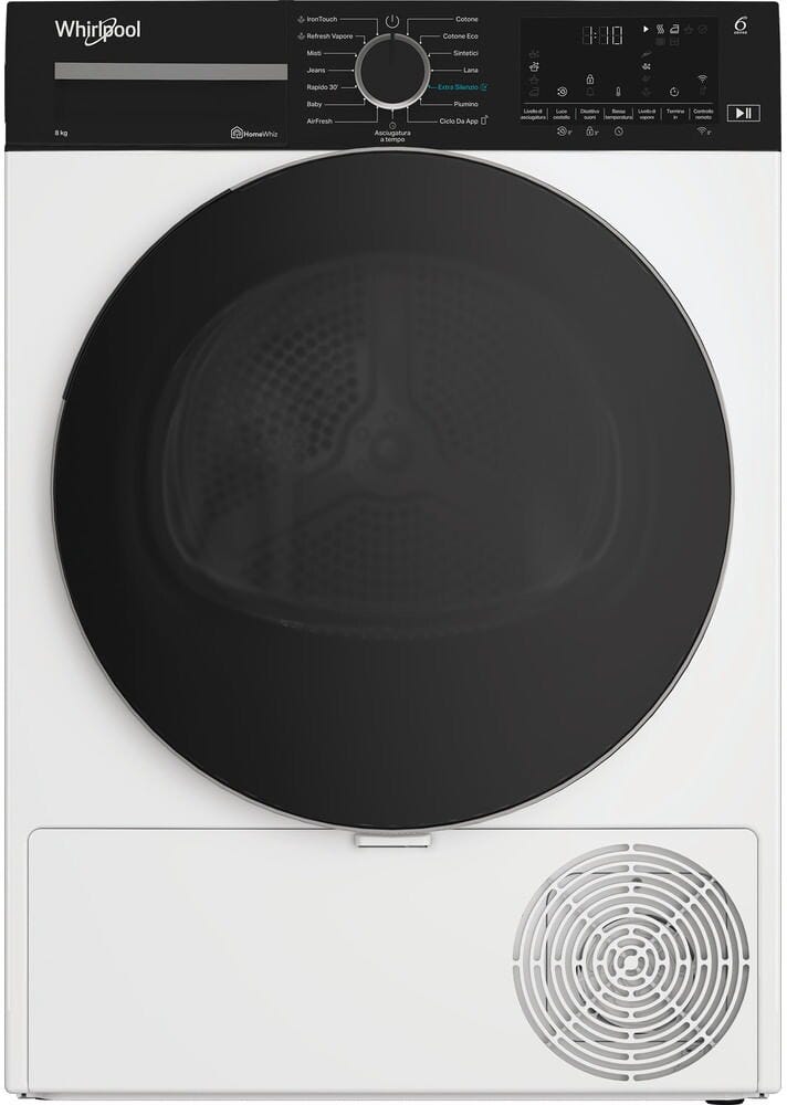 Whirlpool C WD 84M WBS IT Asciugatrice cm. 60 - capacità 8 kg - bianco
