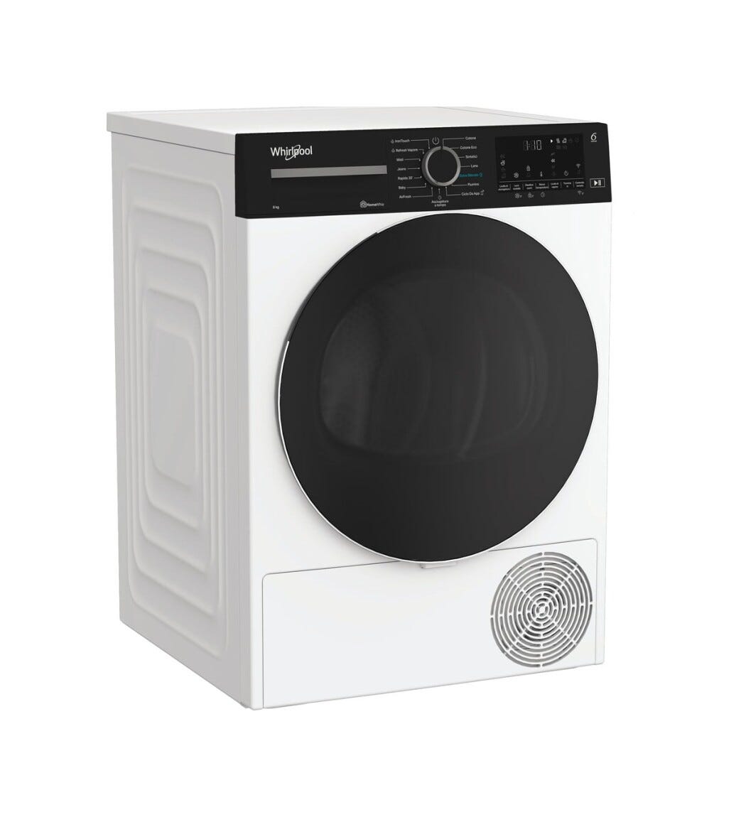 Whirlpool C WD 84M WBS IT Asciugatrice cm. 60 - capacità 8 kg - bianco