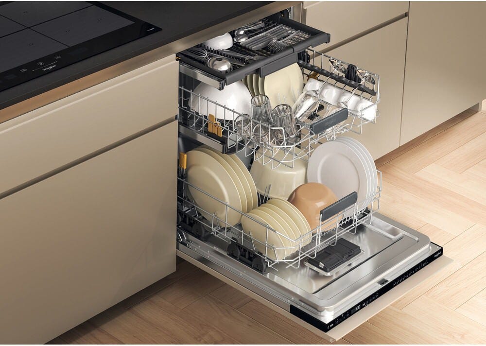 Whirlpool WH7IC15B4M6S0 Lavastoviglie integrata totale cm. 60 - 15 coperti - cerniere sliding