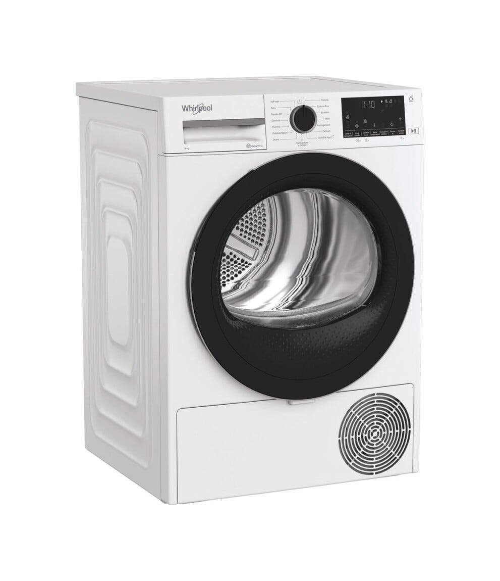 Whirlpool C WD 93M WBS IT Asciugatrice cm. 60 - capacità 9 kg - bianco