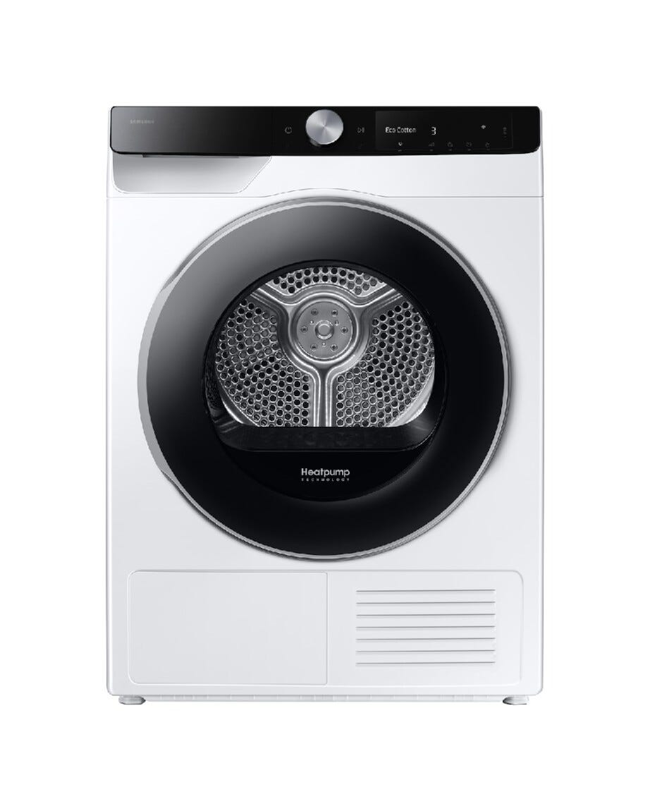 Samsung DV90DG6845LKU3 AI Control Asciugatrice cm. 60 - capacità 9 kg - bianco