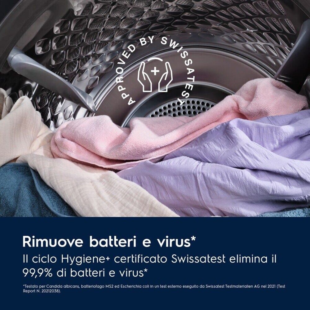 Electrolux EW7H39B Serie 700 DelicateCare Asciugatrice cm. 60 - capacità 9 kg - bianco