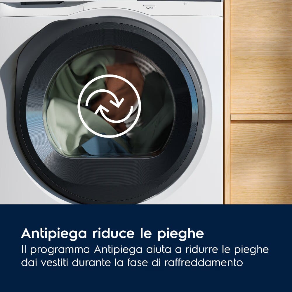 Electrolux EW6HBG19G Serie 600 GentleCare Asciugatrice cm. 60 - capacità 9 kg - bianco