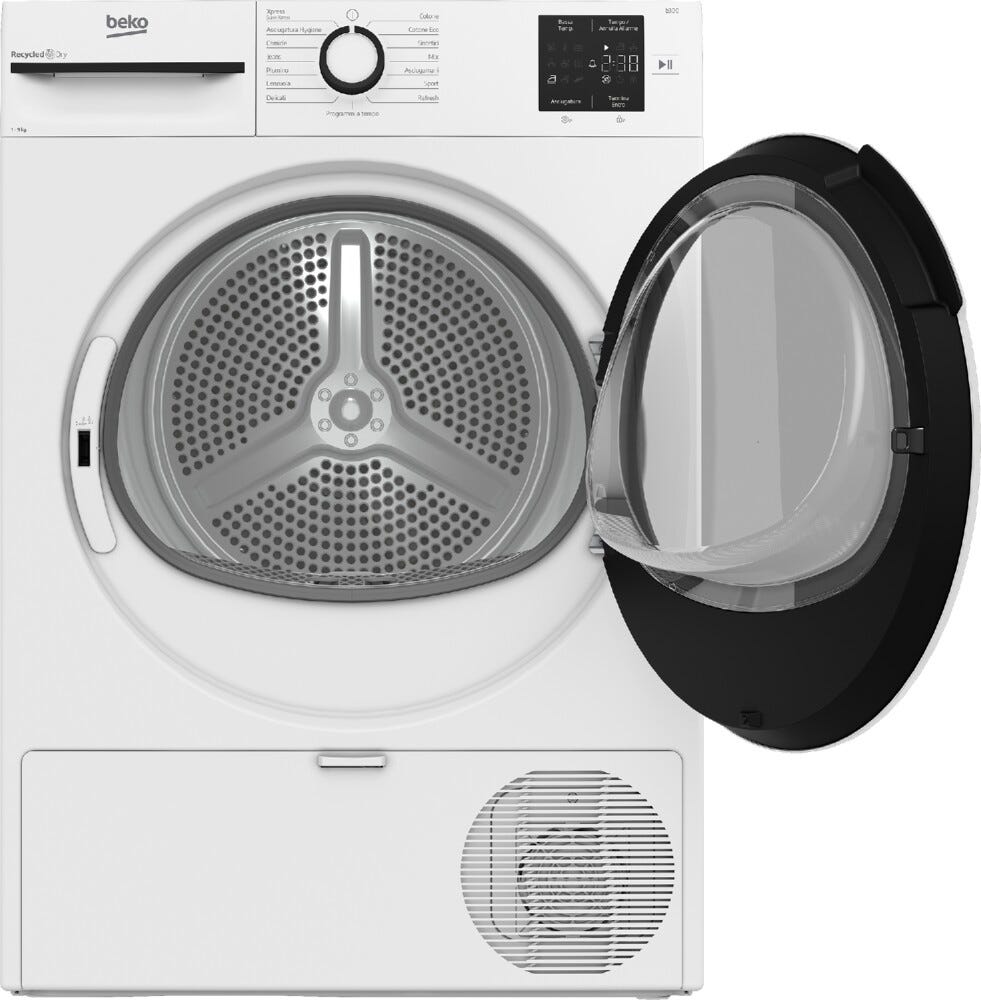 Beko BMT93EW Asciugatrice cm. 60 - capacità 9 kg - bianco