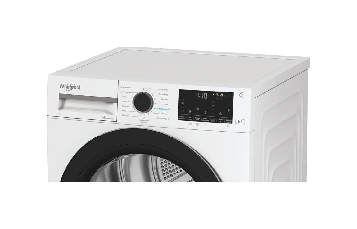 Whirlpool C WD R48M WBS IT Asciugatrice cm. 60 - capacità 8 kg - bianco