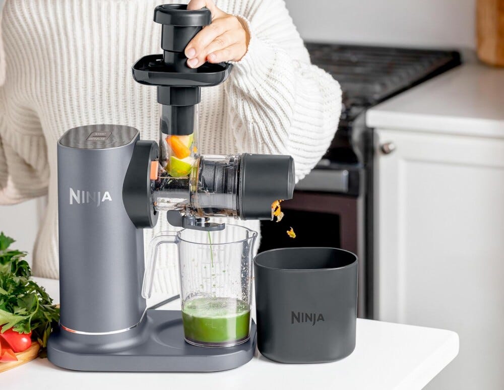 Ninja JC151EU Cold Press Estrattore di succo a freddo 700 ml. - grigio