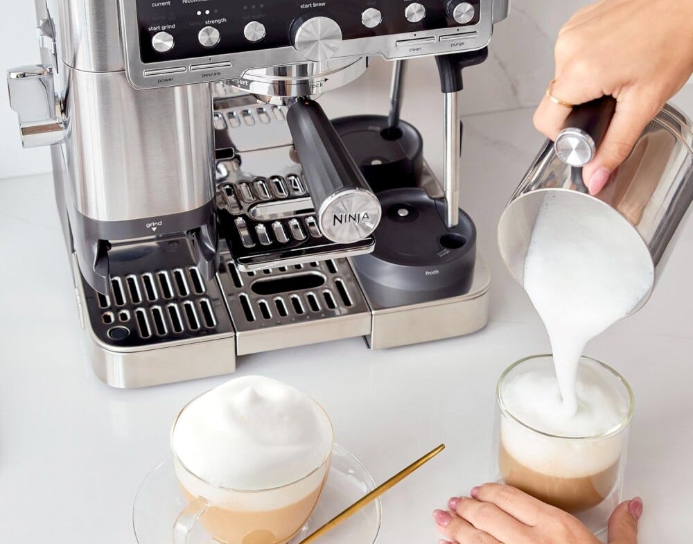 Ninja ES701EU Luxe Cafè Pro 3-in-1 Macchina per caffè automatica - argento