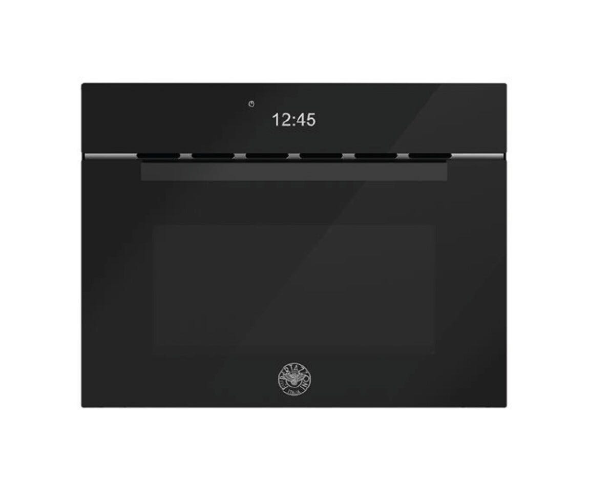 Bertazzoni FMOD4077MTB3 Modern Forno combinato microonde da incasso cm. 60 h. 45 - vetro nero