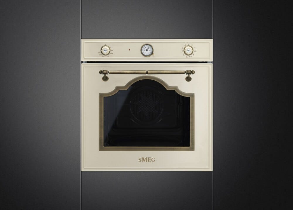 Smeg SF67C1PO Cortina Forno elettrico cm. 60 - panna