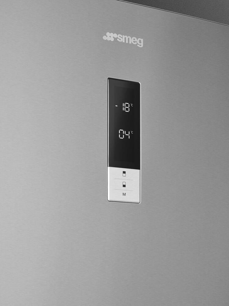 Smeg FD84EN4HX1 Universale Frigorifero con congelatore a libera installazione cm. 84 h. 186 - lt. 586 - inox antimpronta