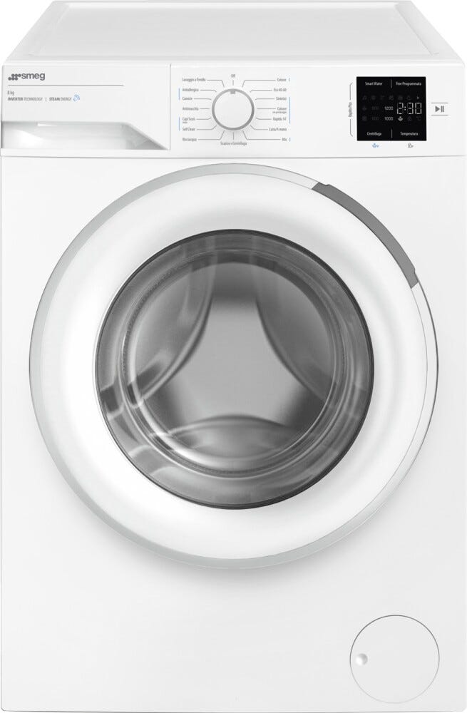 Smeg WM82SEA Lavatrice cm. 60 - capacità 8 kg - bianco