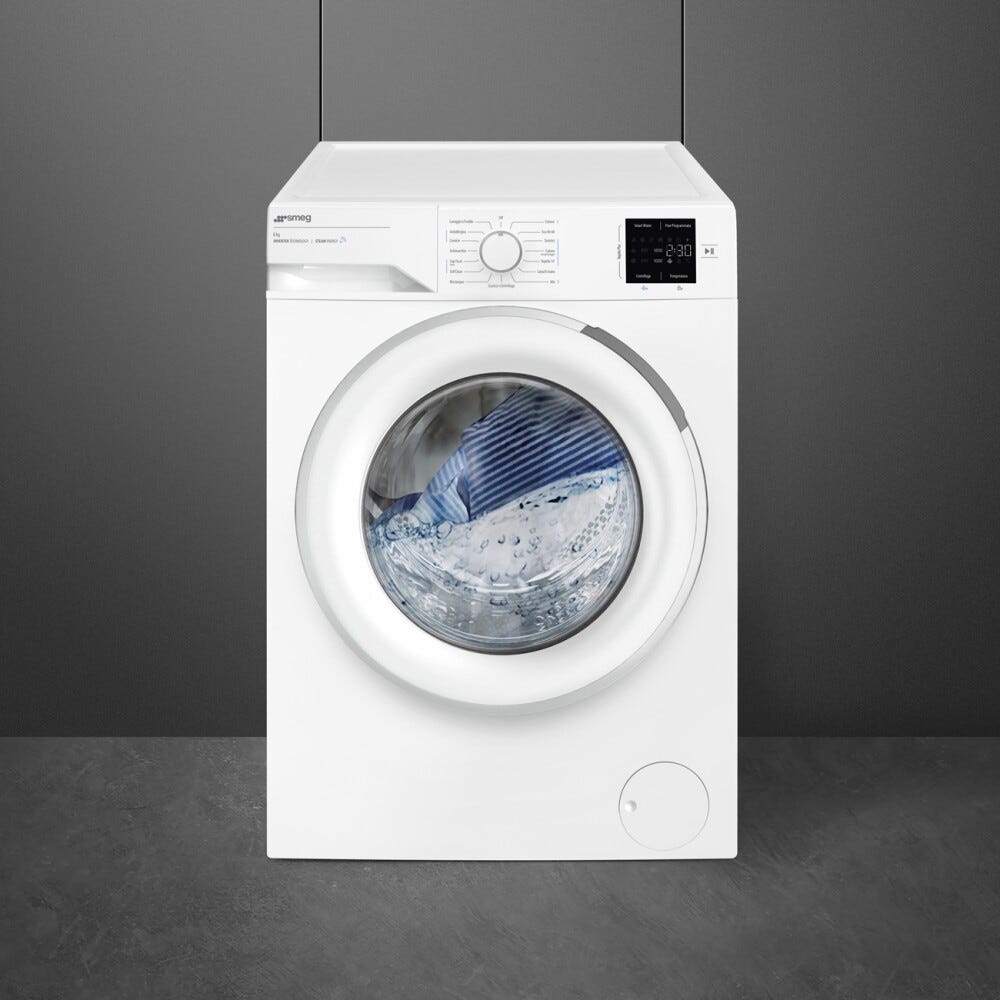 Smeg WM82SEA Lavatrice cm. 60 - capacità 8 kg - bianco