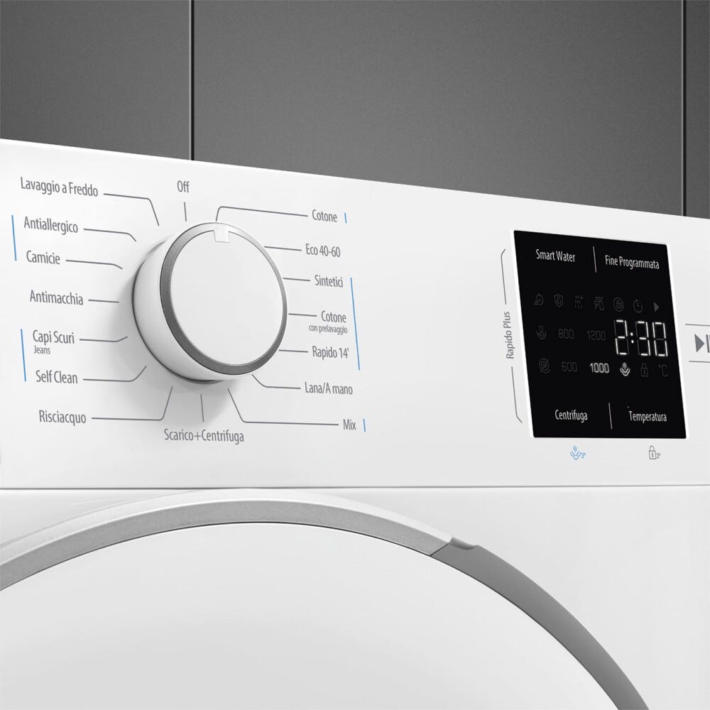 Smeg WM82SEA Lavatrice cm. 60 - capacità 8 kg - bianco