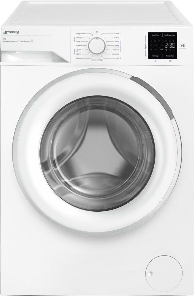 Smeg WM84SEA Lavatrice cm. 60 - capacità 8 kg - bianco