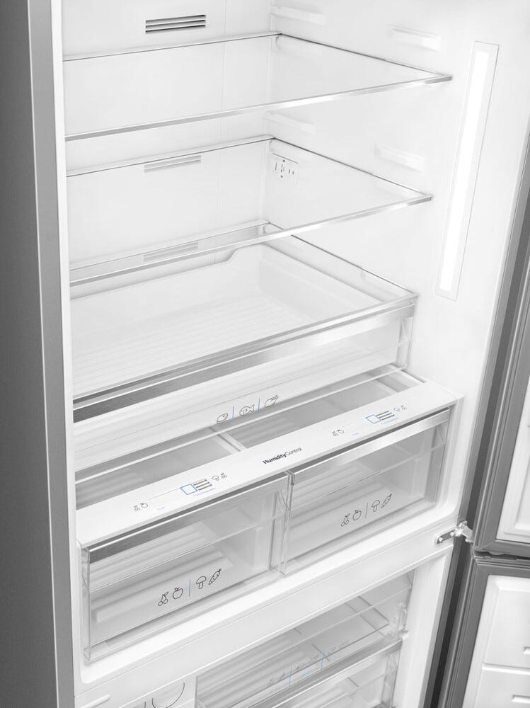 Smeg FC84EN4HX1 Universale frigorifero con congelatore a libera installazione cm. 84 h. 186 - lt. 588 - inox antimpronta