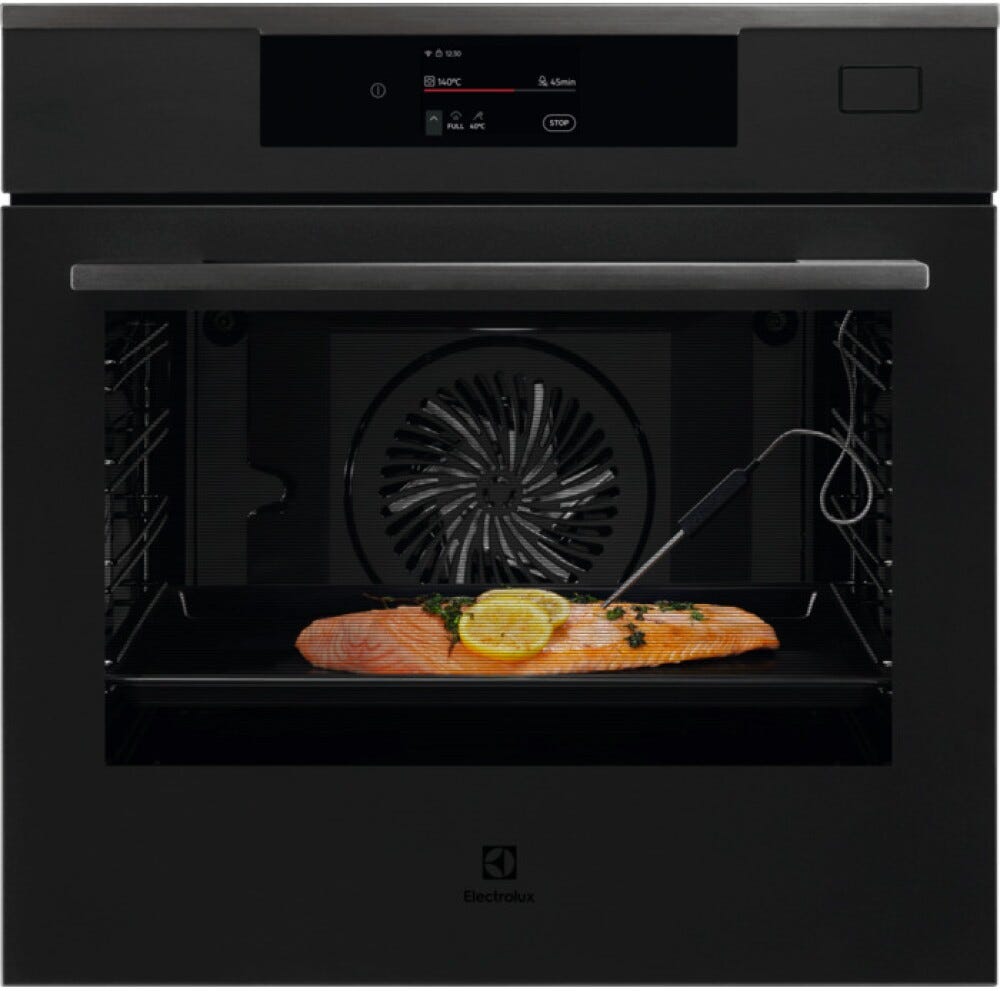 Electrolux KOBAS3XT Serie 800 SteamPro Forno a vapore cm. 60 - nero