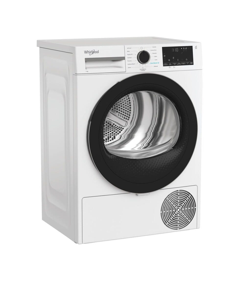Whirlpool C WD R47M WBS IT Asciugatrice cm. 60 - capacità 7 kg - bianco