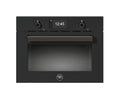 Bertazzoni FPRO4077MTN3 Professional Forno combinato microonde da incasso cm. 60 h. 46 - carbonio