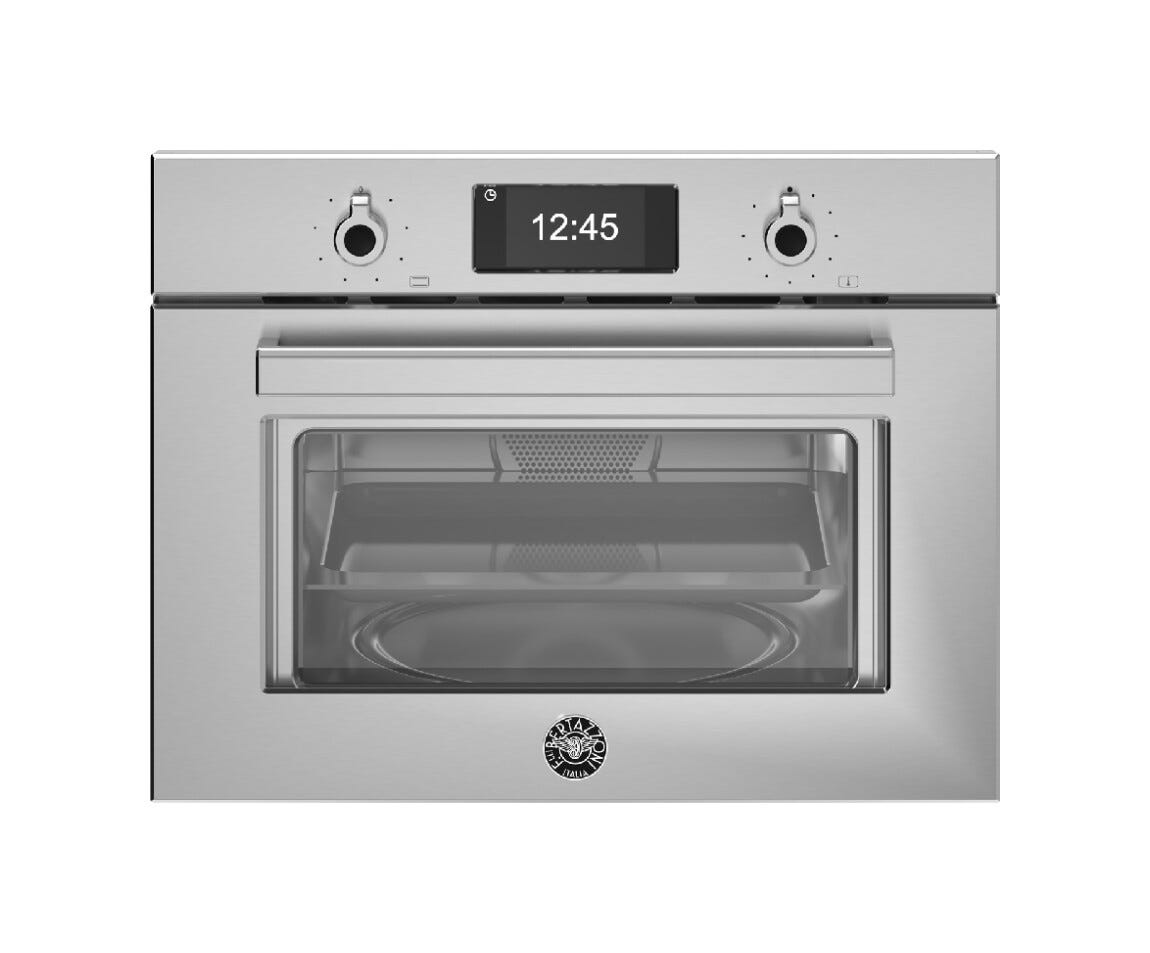 Bertazzoni FPRO4077MTX3 Professional Forno combinato microonde da incasso cm. 60 h. 46 - inox