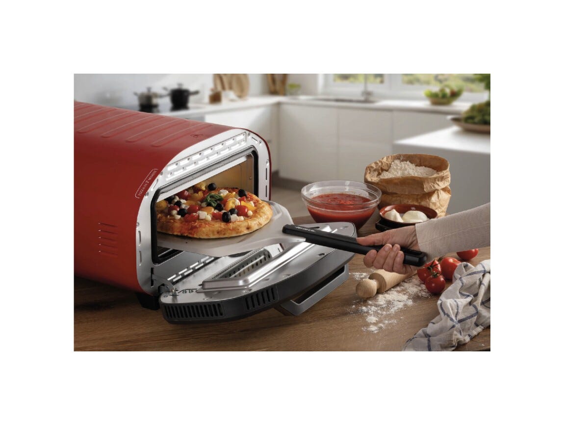 Ariete 3901/00 Da Gennaro Fornetto elettrico per pizza 30 cm - rosso