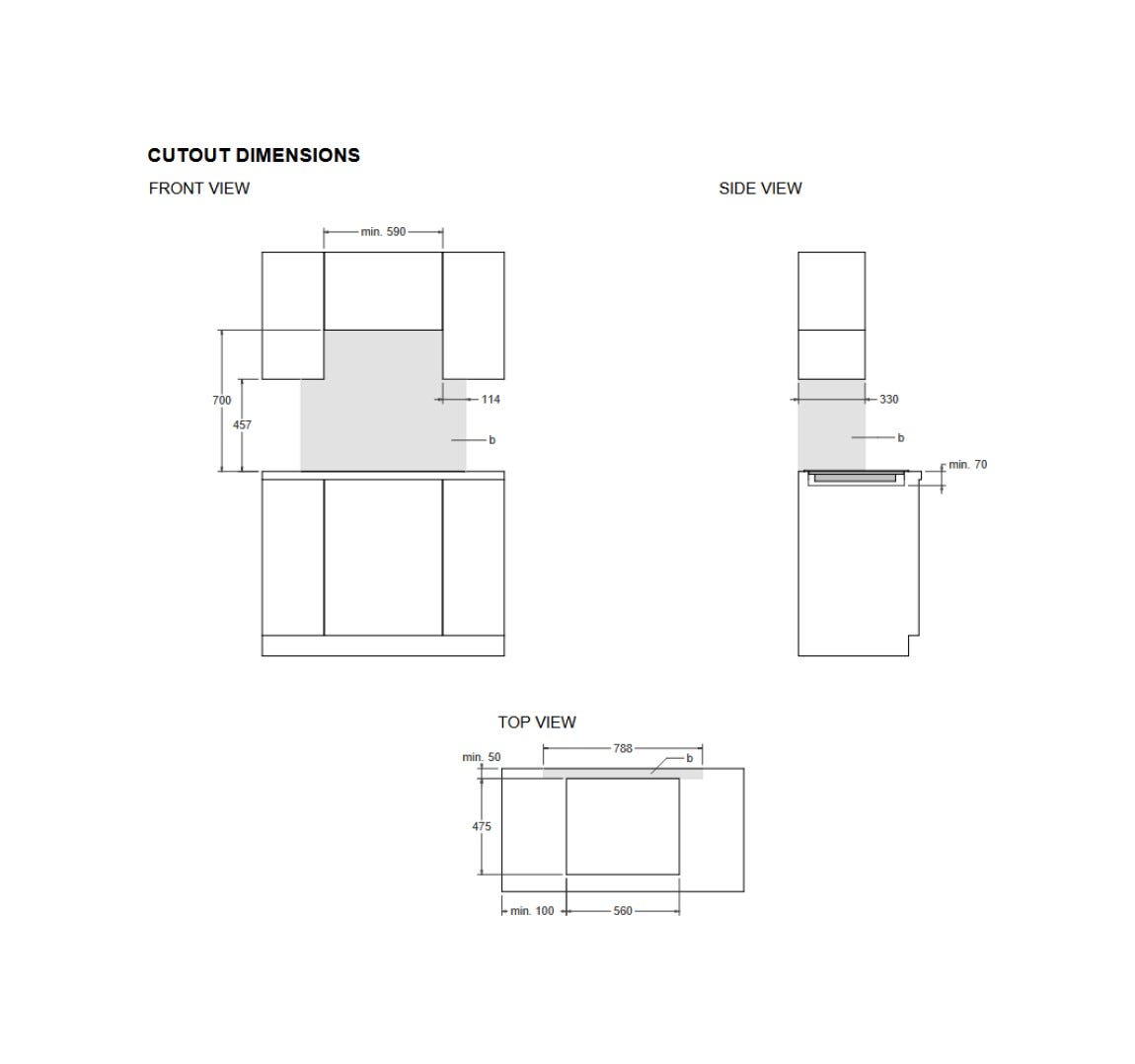 Bertazzoni P604I1M30NP Modern Piano cottura a induzione cm 59 - vetro nero